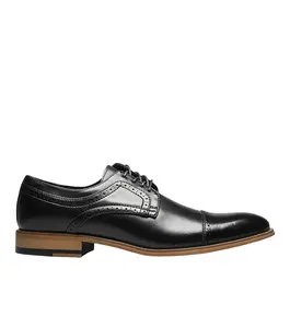Stacy Adams Mens Dickinson Oxford Cap Toe Dress Dress Shoes - Black