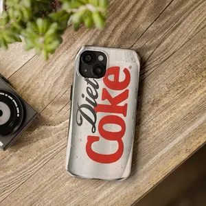 Diet Coke Can Tough Phone Case - Diet Coke Cover  MagSafe/Tough Case: IP X–17 All Models, SS 21–25, SS Ultra 21–25