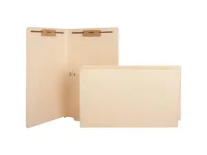 Sparco Fastener Folder w/ 2-Ply Tab Pos 1 and 3 Legal 50/BX MA SP17265
