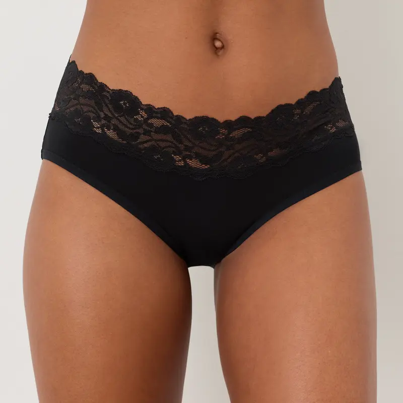 Women's Organic Lace Waist Brief