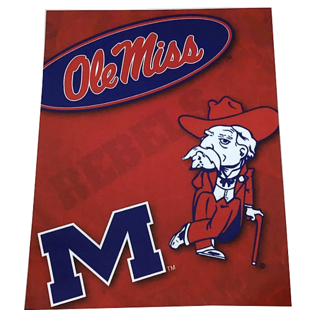 Ole Miss Laptop Canvas Skin