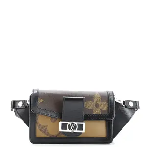 Pre-owned Louis Vuitton material Belt Bags Dauphine Bumbag Reverse Monogram Giant by Rebag