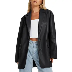 AUTOMET Womens Leather Jackets Going Out Outfits Faux Bomber Winter Coat Fall Fashion Clothes 2024