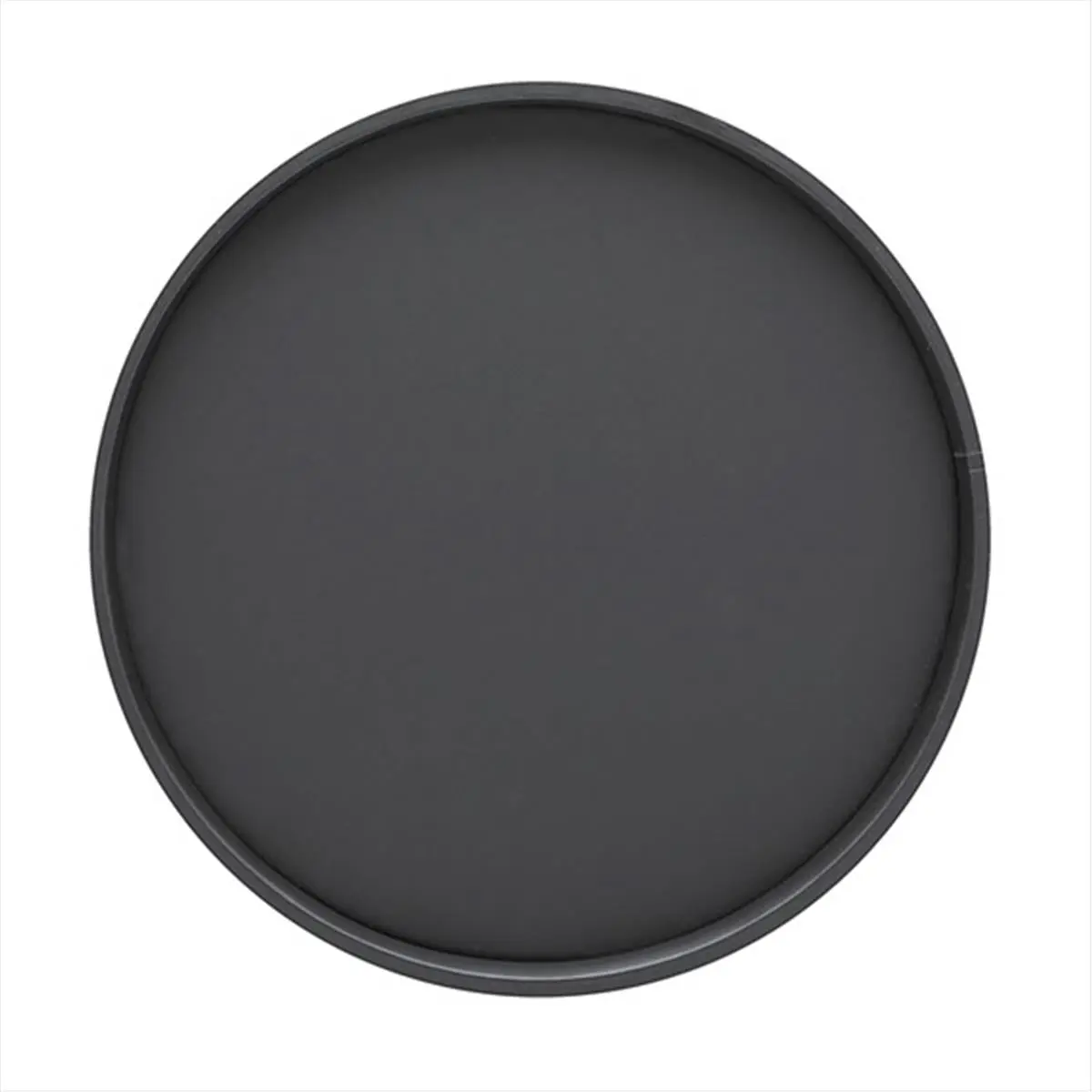 B.C. Black 14 Inch Round Serving Tray