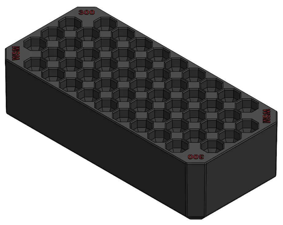 LARGE TRAY 300 WSM RED