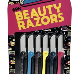 Single-Bladed Beauty Razor for Men and Women: Easy Use for Hygiene and Upkeep, with Added Comfort