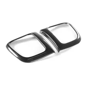 Carbon Fiber Interior Air Condition Vent Trim for 2011-2021 Jeep Grand Cherokee WK2 ABS High-Quality Material Easy Installation Car Accessories