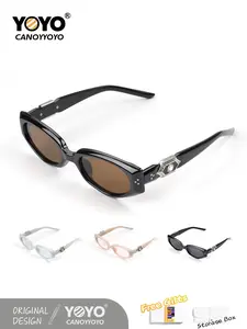 Original design, stylish and trendy sunglasses suitable for wearing on sunny days. Unique style, perfect for everyday use, also suitable for hip-hop fashion. Gender-neutral and age-appropriate.