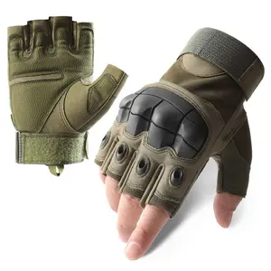 Men's Half Finger Sports Gloves, Tactical Glove, Biking Gloves, Breathable Comfortable Design, Ideal for Cycling & Outdoor Activities, Enhance Your Sports Performance