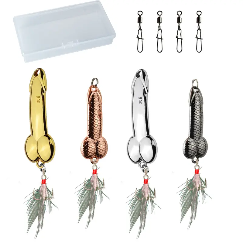 2pcs Multi-Size 7g-28g Artificial Fishing Lures Set - Topwater Metal Lures with Triple Feathered Hooks, Bright Dazzling Light Colors, Anti-Rust Coating, Long Cast, Predator-Attracting Outdoor Fishing Supplies for Enthusiasts, Suitable for Freshwater/Ocean
