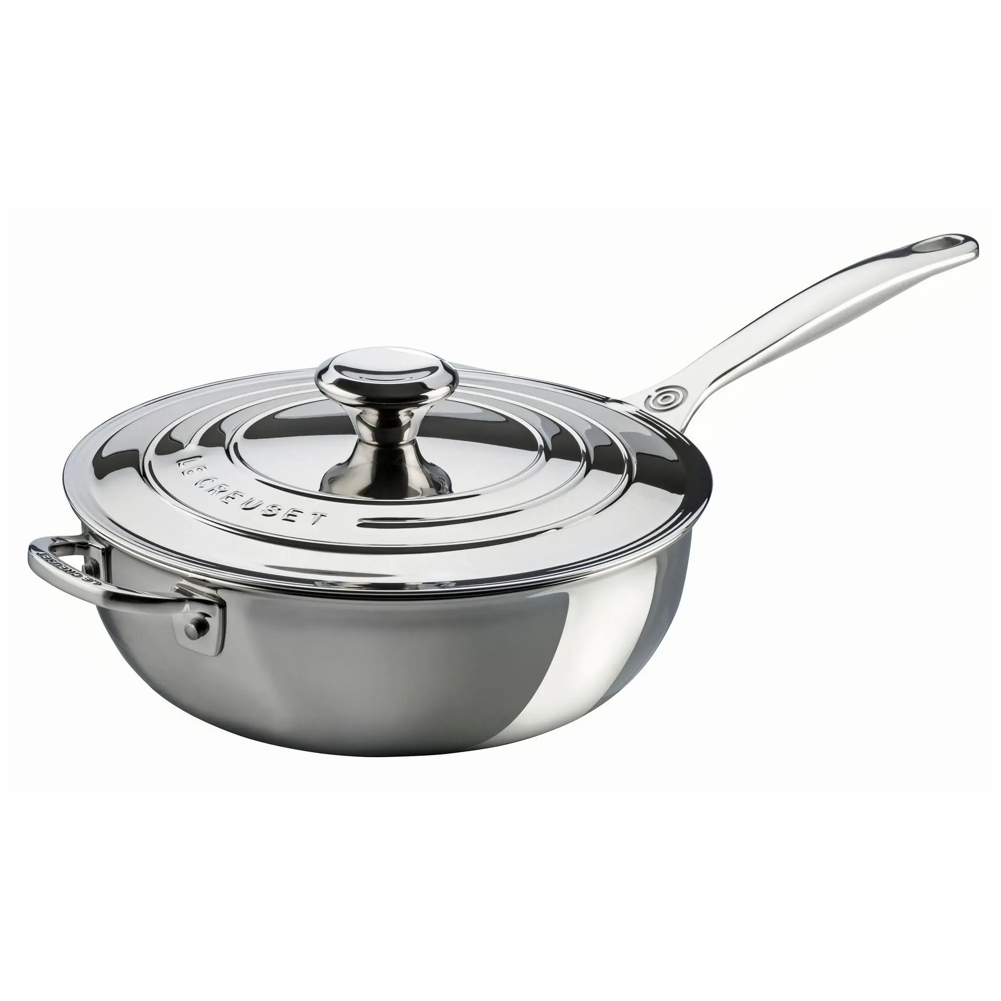 Le Creuset 3.5qt Stainless Steel Saucier Le Creuset 3.5qt Stainless Steel Saucier