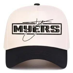 Ty Myers Embroidered Baseball Cap Custom Thread Color Vintage Soft Cotton Adjustable Hat Trendy Streetwear Gift for Men & Women