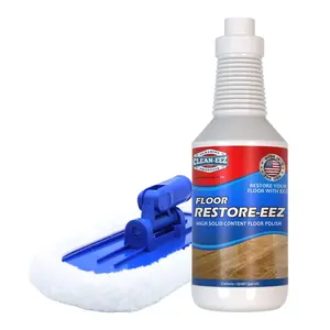 Clean-eez Floor Restorer & Polish w/applicator – Shine & Protect Wood, Vinyl, Laminate, Bamboo & More