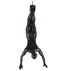 ClimbArt Resin Climbing Man Wall Art | Nordic Modern Simplicity Mountaineer Sculpture | Home Office Decor for Climber Gift | Wall Mount Figurine adult boy cuadro canvas