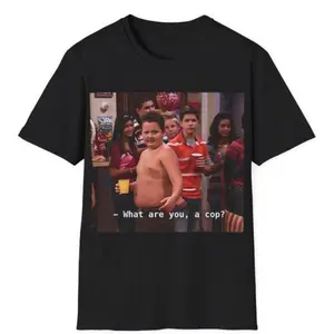 Gibby What are you a cop Unisex T-Shirt, Gibby Adult Casual T-Shirt Menswear Top Underwear Tshirt Streetwear Tropical