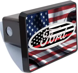 2 Inch Hitch Covers for Trucks, Receiver Plastic Hitch Covers, Towing Hitch Covers for Universal Truck Accessories
