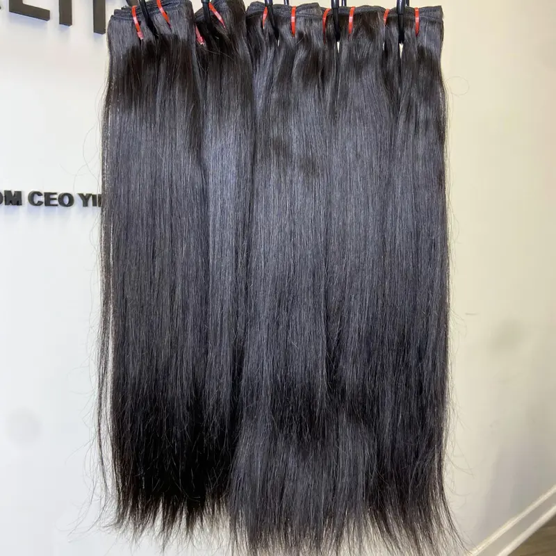[We Heart Hair] Straight Cambodian 11A Silky Straight Hight Quality Virgin Human Hair