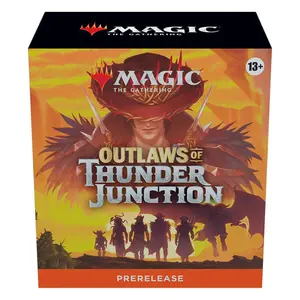 Magic: The Gathering Outlaws of Thunder Junction Prerelease Pack - Includes 6 Play Boosters & Foil Card - Collectible Trading Card Game