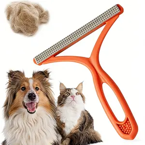 Pet Hair Remover Brush, Reusable Dual-Sided Fur Removal Tool for Furniture, Clothes, Carpets, Easy Pet Hair Cleaning