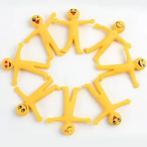 8 PCS Funny Little Man Squishy Fidget Toys Antistress Adult Children Rising Stress Relief Squeeze Toys Kids Charisma Gift Toys