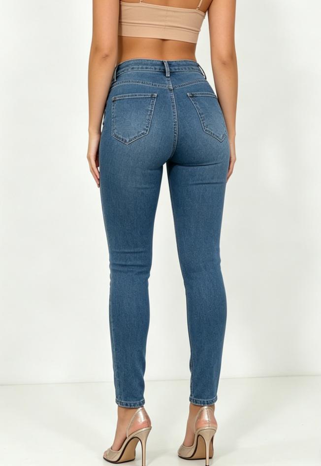 butt lift stretchy tummy control Slimming High-Rise Bodycon Jeans  hourglass figure casual pants for women women's jean high waist jeans women   stretchy slim fit jean for women  denim trousers 2026 fasion