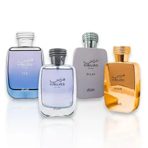 Rasasi | Hawas Him + Hawas Eclat + Hawas Ice + Hawas Elixir | Eau De Parfum | 100 ML | Vanilla - Citrus & Musk Notes