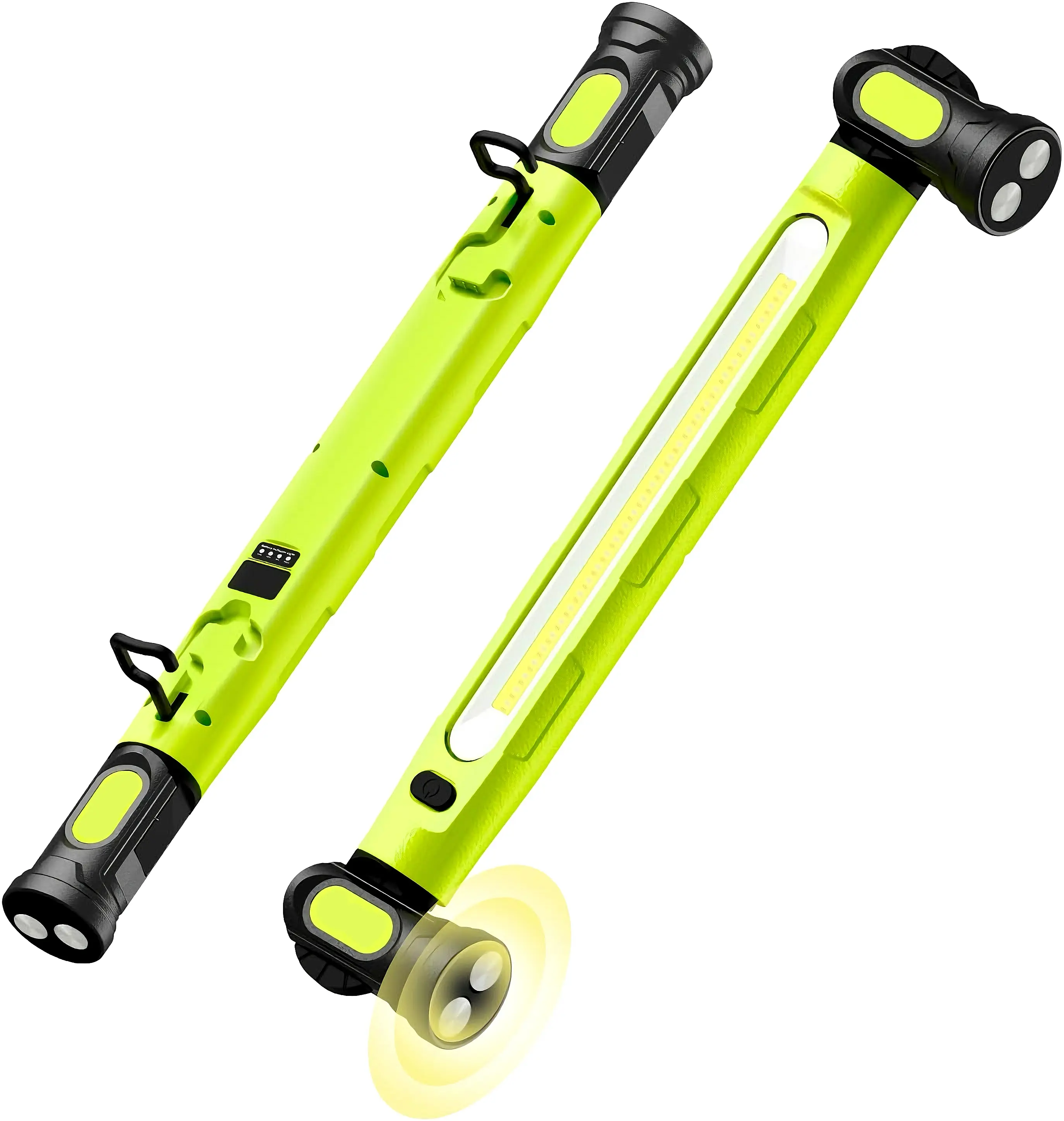 3000LM Cordless Under Hood Work Light, 5200mAh USB-C Rechargeable LED Work Light Bar, 3 Color Temp Modes Magnetic Hook Work Light, Portable Mechanic Light for Car Repair Garage Job Site Workshop