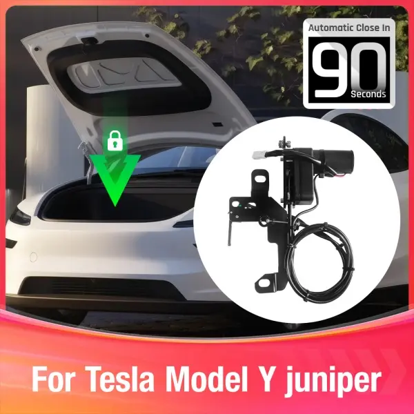 For Tesla Model Y Juniper Automatic Power Frunk Kit 2025-2026 Hands-Free Luxury Operation Effortless Access