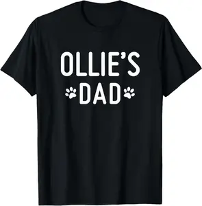Ollie'S Dad T-Shirt | Unisex Cotton T-Shirt | Unique Gift Tee