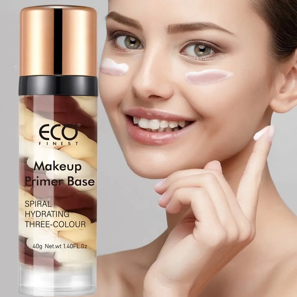 3-In-1 Color-Correcting Oil Sucker Sunscreen Cosmetics Primer SPF 50, Brightening Oil-Control Hydrating Moisturizer, Long-Lasting Makeup Base for Flawless Skin Tone