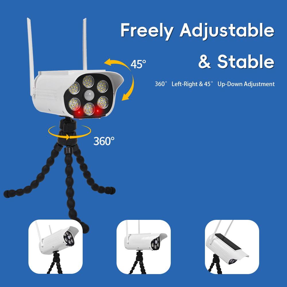 EISSLOLY Solar Powered Octopus Motion Sensor Outdoor Light, High Sensitivity PIR Motion Activated LED Security Lamp, Wireless IP65 Waterproof Solar Wall Light for Garden Yard Patio Fence Garage Pathway Driveway Decor Lighting