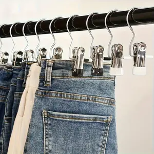 Hook, multi-purpose three hook, used for hanging scarves, pants, towels, socks, etc., clothing clips, Pants Hangers