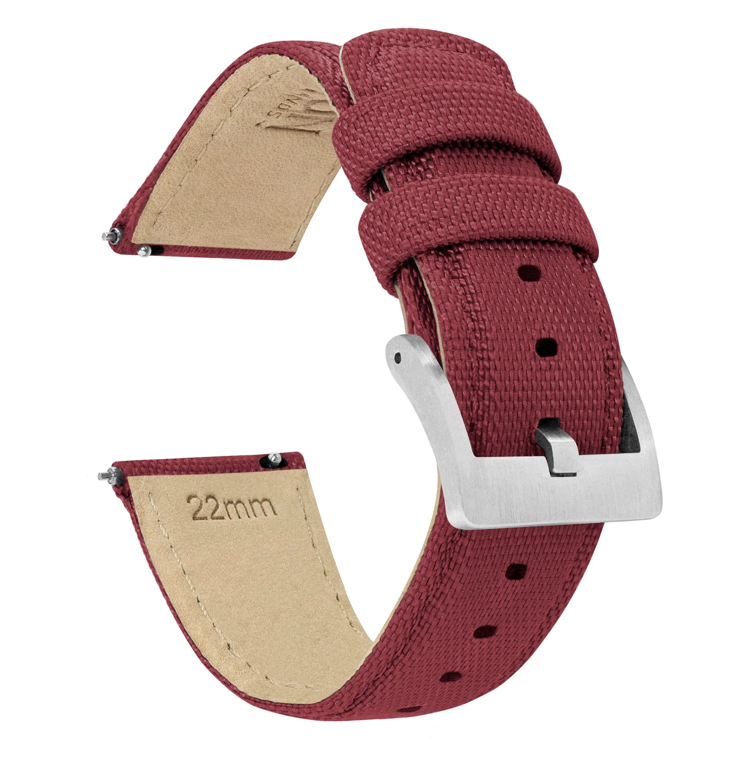 Suunto Vertical & Race Sailcloth Quick Release Raspberry Red Watch Band