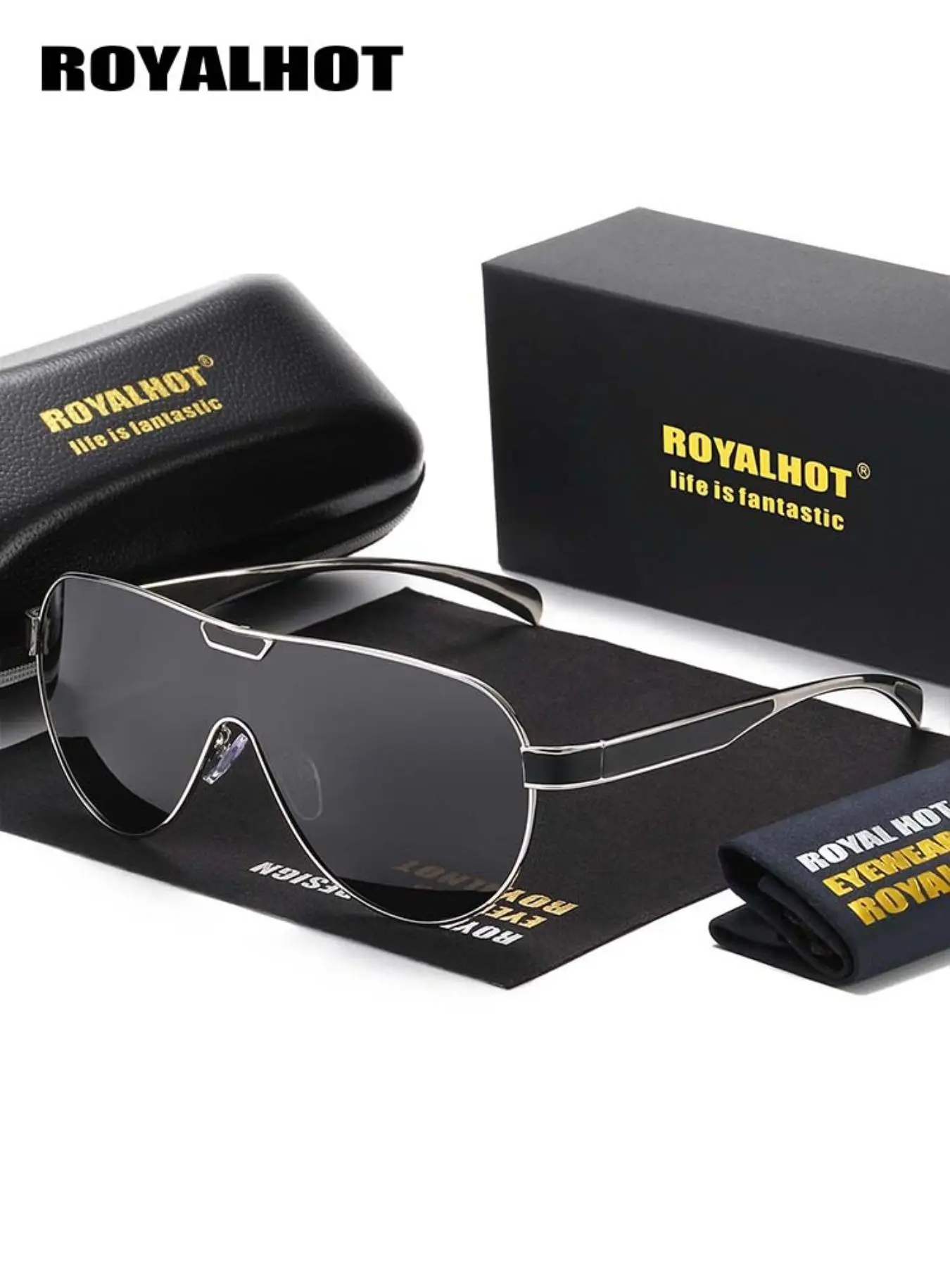Unisex Plain Color Sunglasses As Gift, Trendy Casual Flat Top Sunglasses for Everyday Use, Fashion Accessories for Outdoor Activities
