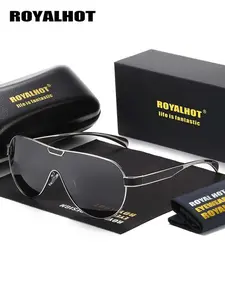 Unisex Plain Color Sunglasses As Gift, Trendy Casual Flat Top Sunglasses for Everyday Use, Fashion Accessories for Outdoor Activities