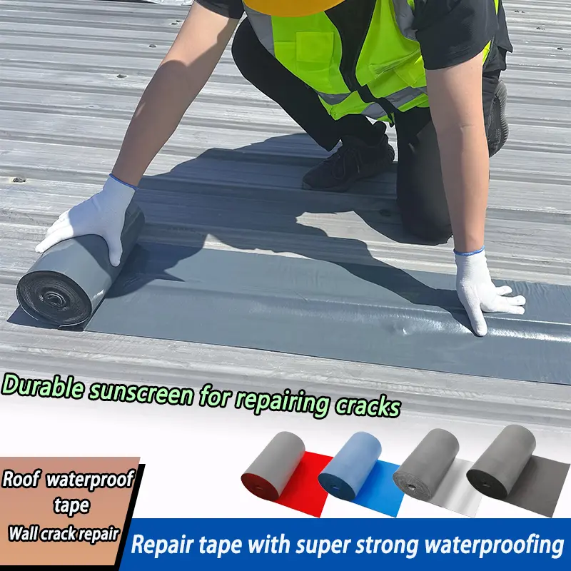 FuBon RUNTIAN 2-pack polyethylene waterproof tape – ideal for roofs, pipes, and walls. Heat- and cold-resistant, UV-resistant, strong self-adhesive, long-lasting waterproofing.
