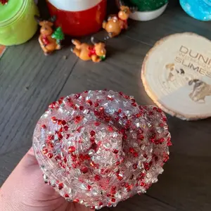 Peppermint Bingsu Bead Slime - Colorful Textured ASMR Fun with Amazing Coloring for Any Collection