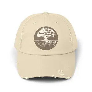 Oak of Righteousness Distressed Cap – Isaiah 61:3 Inspired