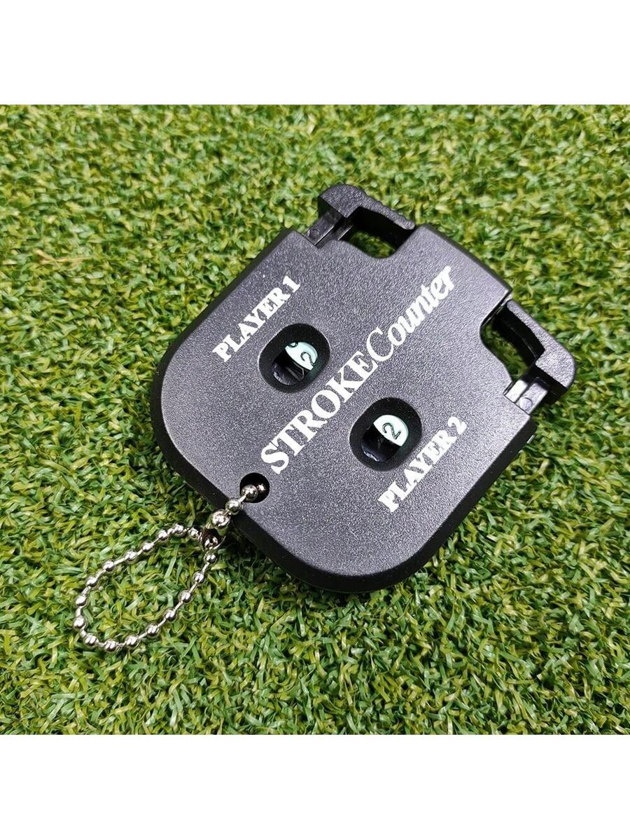 Mini Golf Score Counter with Keychain – 2-Digit Stroke & Putt Tracker for Practice, Training & Play, Portable Golf Accessory 🇺🇸 Fast Ship