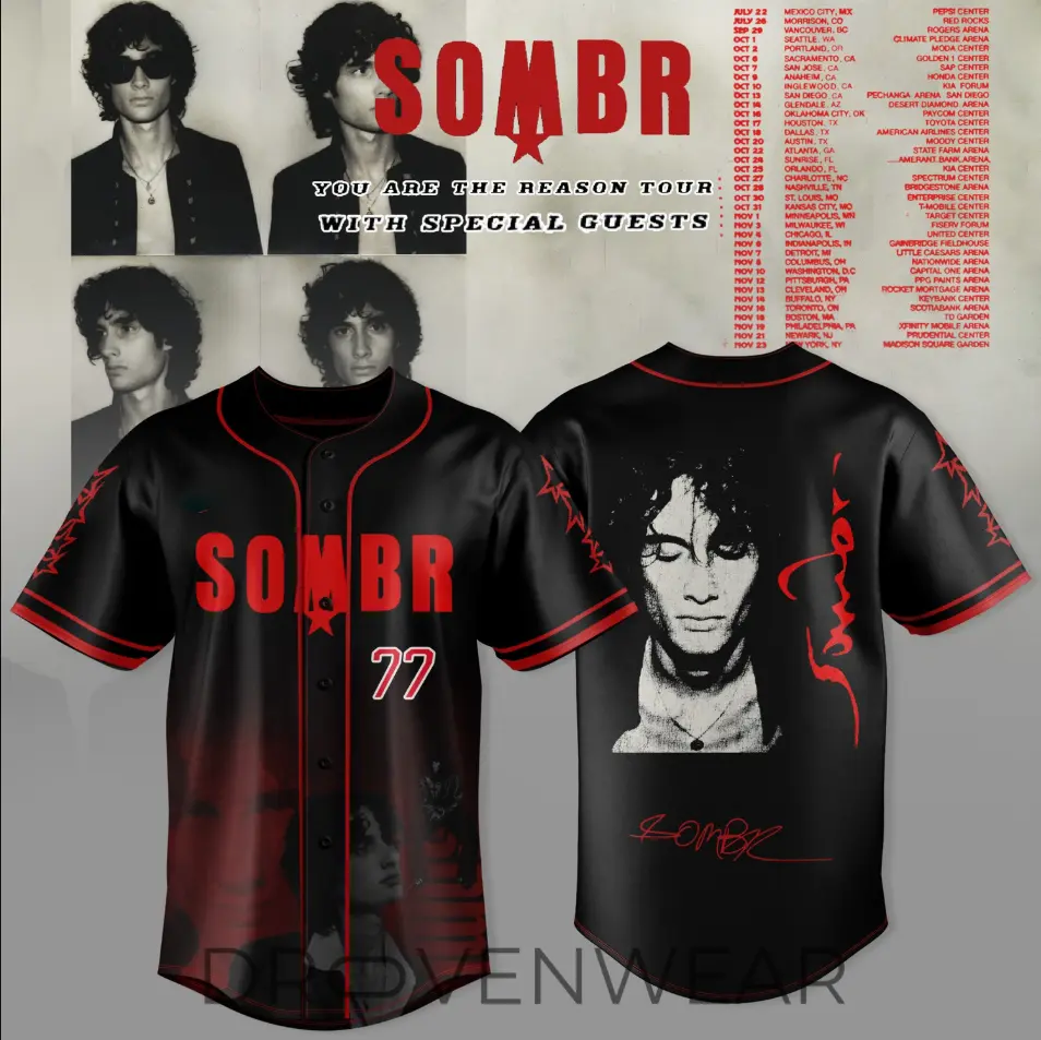 “YOU ARE THE REASON” 77 Baseball Jersey, Hip Hop Graphic Button Down Jersey, Unisex Streetwear Baseball Shirt, Music Fan Gift, Casual Sports Jersey