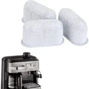 3 Pcs Coffee Maker Filter Replacement, Activated Charcoal Water Filter for Espresso Coffee Machine, Cafe Maker Carbon Filter For DeLonghi Accessories, Compatible with 7313285779