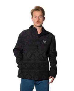AZTEC Grey Black Jacket
