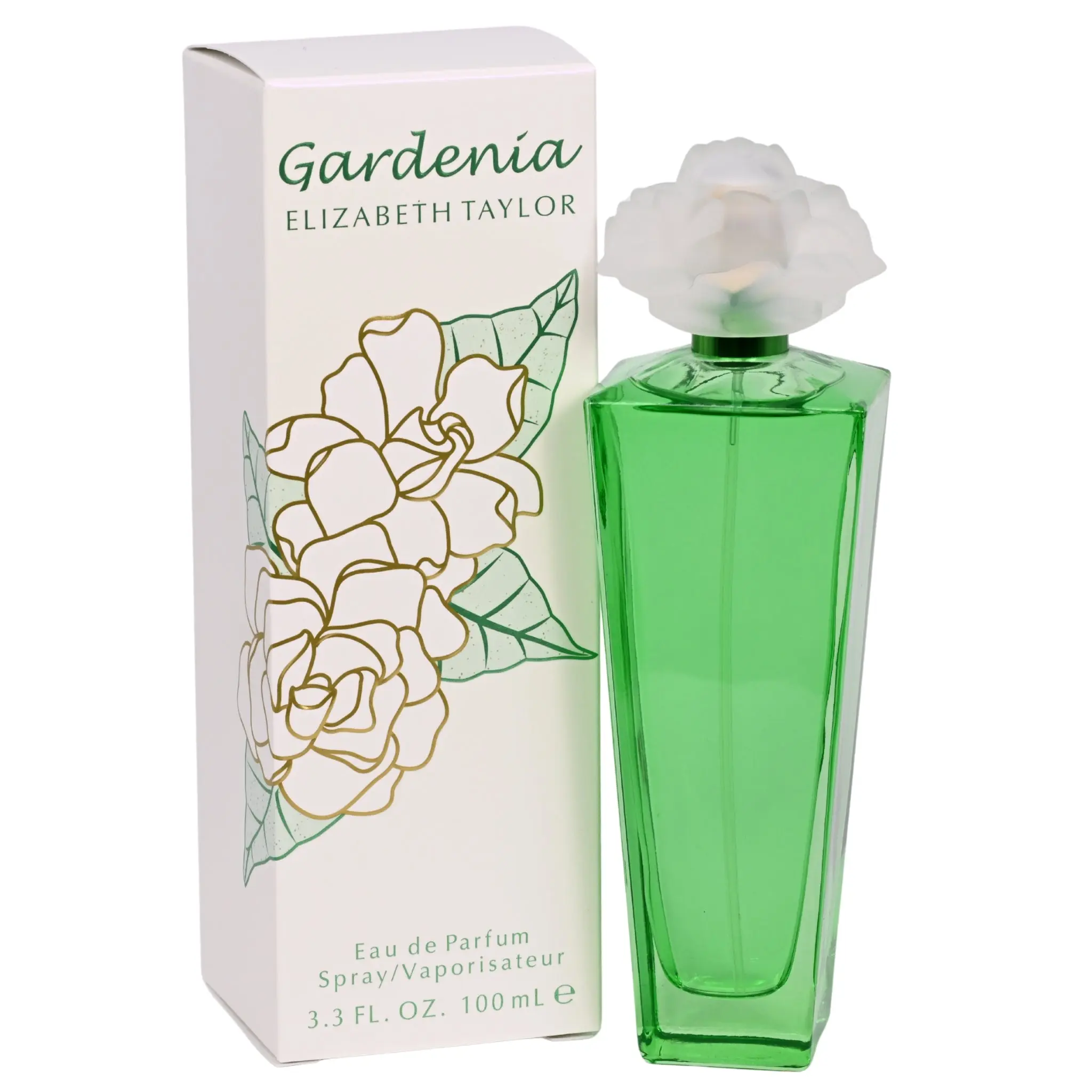 Elizabeth Taylor Gardenia Women's Eau de Parfum, Aromatic Floral Fragrance Spray with Jasmine & Musk, Daily Wear Perfumes, 3.4 fl oz Daily Use Bottle