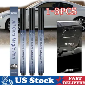 Magic Car Scratch Removal Pen - Auto Paint Touch-Up Tool for Instant Scratch Repair and Shine,car essentials,cars accessories