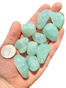 Prehnite Tumbled Stone (Grade AA) - Polished Prehnite Crystal