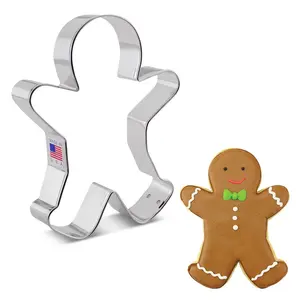 Large Gingerbread Man Cookie Cutter 5"