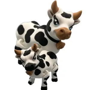 Cow 3D Figure Decor - High-Quality Home Decor Ornament - Room