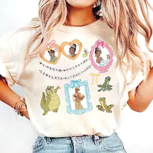 Coquette Bow Tiana Princess T-Shirt, Princess and the Frog Shirt, Princess Tiana Outfit, Cute Shirt, Magic Kingdom Shirt