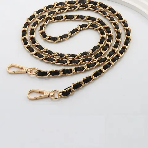 Solid Color Bag Strap Replacement Pu Leather Bag Strap for Women & Men, Casual Trendy Versatile High-quality Daily Bag Strap for Daily Use, Elegant Chain Strap, Fashion Chain Strap, Bag Accessories, Accessories for Bags