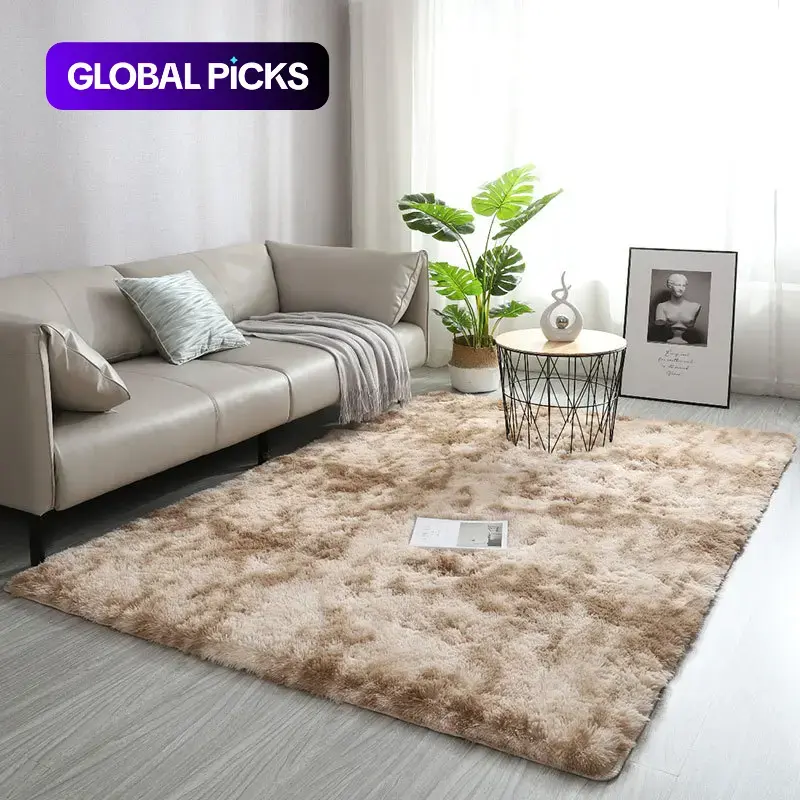 Ultra Soft Shaggy Rug, Fluffy Area Rugs, Contemporary Rugs for Bedroom, Living Room, Dorm, Kids' Room & Nursery, Indoor Home Decor Carpet #GLOBAL PICKS